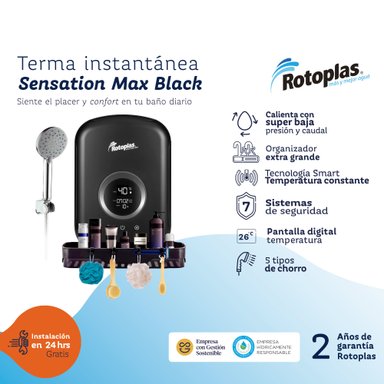 TERMA INSTANTANEA SENSATION MAX BLK - 4