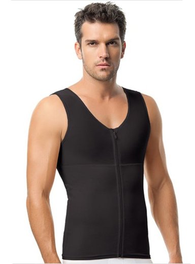 CHALECO HOMBRE MEGIM NEGRO CON CIERRE TÉRMICO NEOPRENO PREMIUM TALLA S - 3