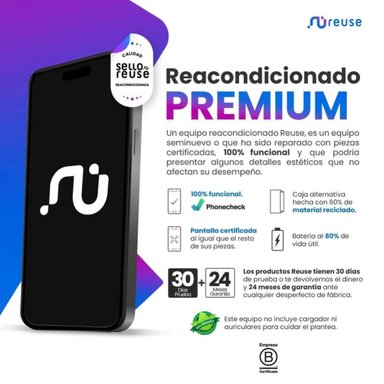 IPHONE 13 NEGRO 128GB 4GB RAM 12MP 6.1" REACONDICIONADO - 4