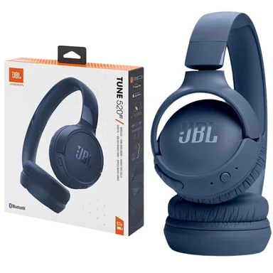 AUDÍFONO JBL BLUETOOTH TUNE 520 AZUL 57 HORAS - 1