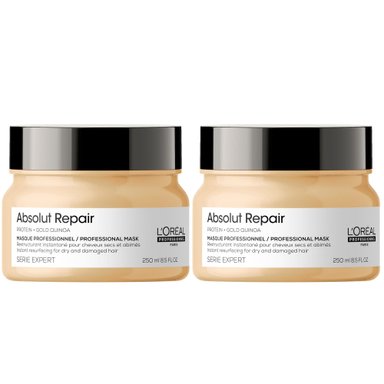 MASCARILLA LOREAL PROFESSIONNEL EMPHASELOARL015 250ML DÚO REPARADORA LOREAL ABSOLUT REPAIR - 1
