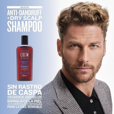 SHAMPOO ANTICASPA AMERICAN CREW ANTI DANDRUFF + ACONDICIONADOR MEN - 2