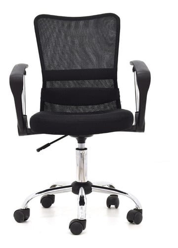 SILLA DE ESCRITORIO BONNO CRONOS NEGRO - 2