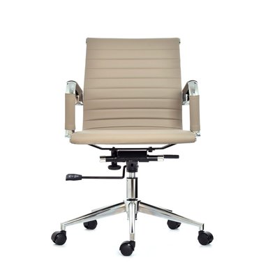 SILLA DE ESCRITORIO BONNO MARRÓN BOSS TAUPE - 3