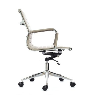 SILLA DE ESCRITORIO BONNO MARRÓN BOSS TAUPE - 5