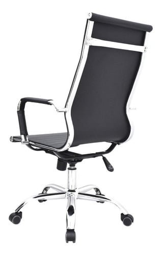 SILLON DE ESCRITORIO BONNO BOSS ECO NEGRO CON CABECERO - 4