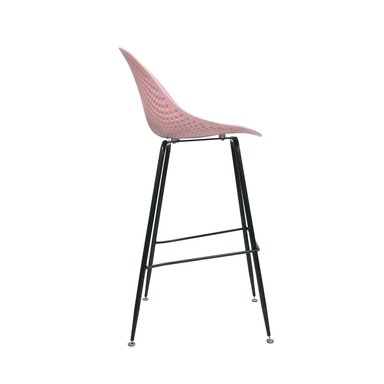 SILLA BAR BONNO BANCO YOKU ROSA PALIDO ROSADO - 3