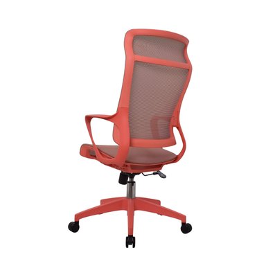 SILLA DE ESCRITORIO RIGS FULL MALLA ROSADA BONNO - 5