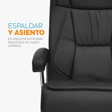 SILLA EJECUTIVA BOREAL NEGRO BONNO - 2