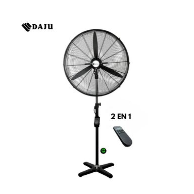 VENTILADOR 2 EN 1 DAJU DT-31C 30' DE PARED Y PISO C/CONTROL REMOTO - 2