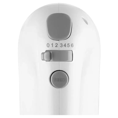 BATIDORA MANO PRIMA HM9105E-GSB HM9105E 400 WATTS 6 VELOCIDADES BLANCO - 3