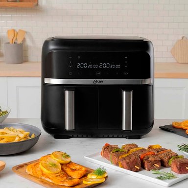 FREIDORA DE AIRE OSTER CKSTAF7MCDDF 7.6L DIGITAL DUAL - 3