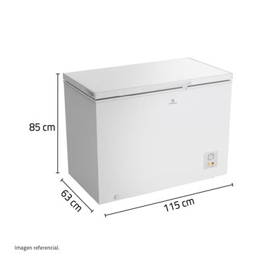 CONGELADORA INDURAMA 297L DEFROST CI-320BL BLANCO - 4