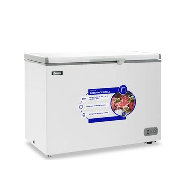 CONGELADOR CON TINA DE ACERO INOXIDABLE DE 340 LITROS TFI-3400WH BLANCO - 2
