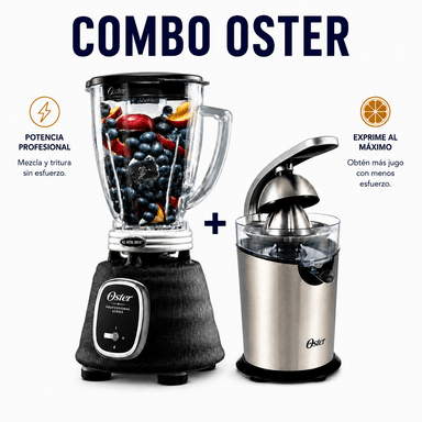 COMBO OSTER LICUADORA SERIE PROFESIONAL BLSTBPST 700W + EXPRIMIDOR DE CÍTRICOS - 1