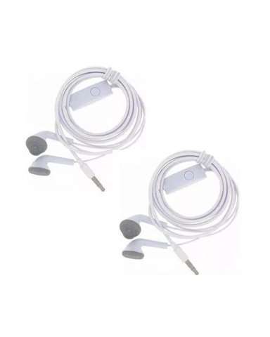 AUDÍFONOS SAMSUNG IN-EAR BASS 3.5MM (X2 PACK ) BLANCO - 1