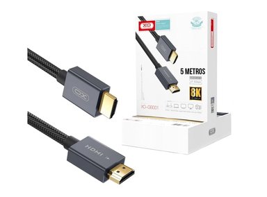 CABLE HDMI XO 3 METROS 8K XO-GB001 5GBPS NEGRO - 1