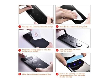 MICA DE VIDRIO TEMPLADO UV PARA SAMSUNG S10 TRANSPARENTE - 2