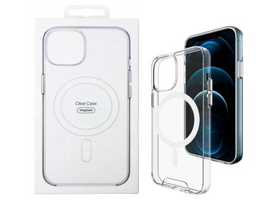 FUNDA CLEAR CASE CON MAGSAFE PARA IPHONE 15 PRO TRANSPARENTE - 1