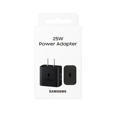 ADAPTADOR DE PARED SAMSUNG 25W GAN PARA GALAXY A56 NEGRO - 1