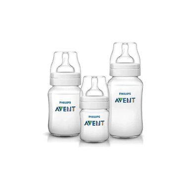 SET ANTICOLIC TRIPLE PACK TRANSPARENTE - 3