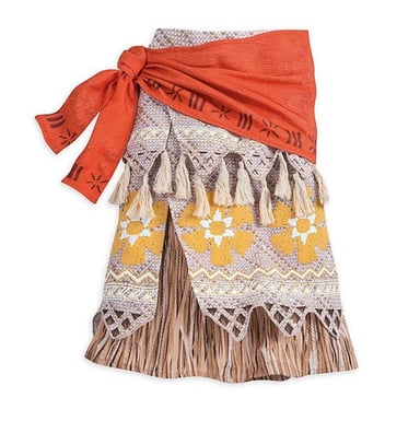 DISFRAZ CAPRI NIÑA DISNEY CORAL MOANA VESTIDO PRINCESA - 3