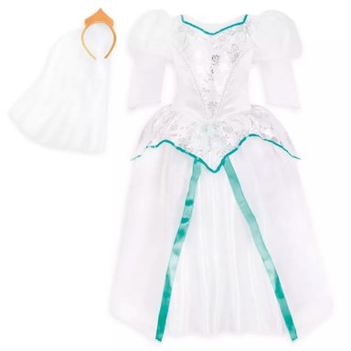 SET DISFRAZ NIÑA DISNEY MULTICOLOR ARIEL LA SIRENITA - 3