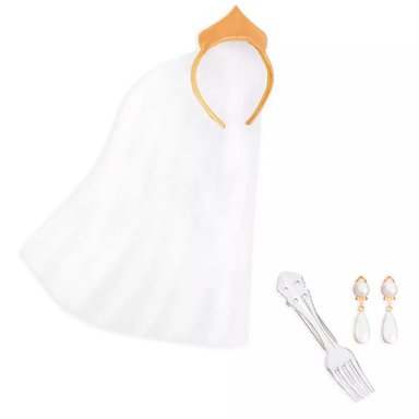 SET DISFRAZ NIÑA DISNEY MULTICOLOR ARIEL LA SIRENITA - 4