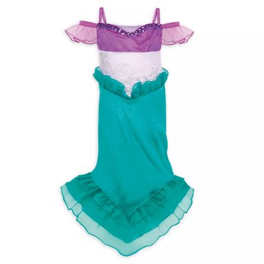 SET DISFRAZ NIÑA DISNEY MULTICOLOR ARIEL LA SIRENITA - 5