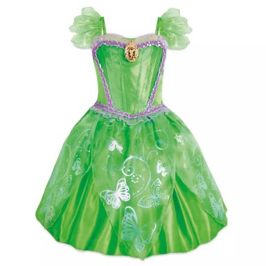 DISFRAZ NIÑA DISNEY VERDE TINKER BELL PETER PAN - 1