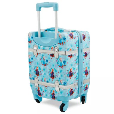 MALETA DISNEY FROZEN 2 CELESTE CLARO CON RUEDAS - 2
