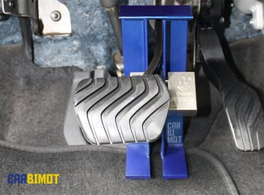 SEGURO BLOQUEO TRABA PEDAL VOLANTE TIMÓN AUTO VEHÍCULOS - 2