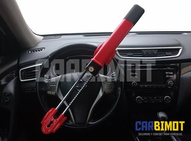 SEGURO GENERAL BLOQUEO TRABA TIMÓN VOLANTE ANTIRROBO AUTOS Y VEHÍCULOS - 3