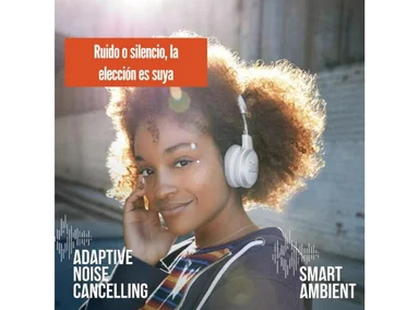 AUDÍFONOS JBL OVER-EAR LIVE 460NC BLUETOOTH ANC WIRELESS AZUL - 3