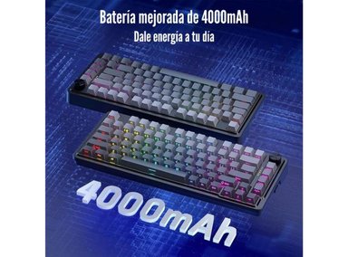 REDRAGON - TECLADO UCAL PRO K673 RGB WIRELESS BLACK - 2