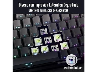 REDRAGON - TECLADO UCAL PRO K673 RGB WIRELESS BLACK - 3