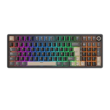 ROYAL KLUDGE - TECLADO R98PRO WIRED 98% PHANTOM SWITCH CREAMY - 1