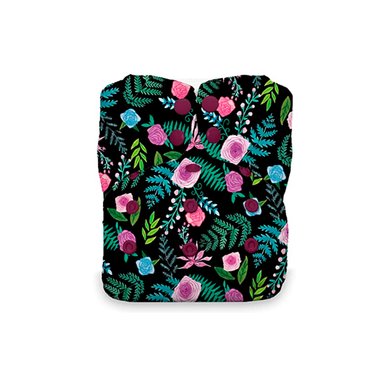 PAÑAL INFANTIL THIRSTIES ECOLOGICO STAY DRY NATURAL ALL IN ONE FLORIBUNDA - 1