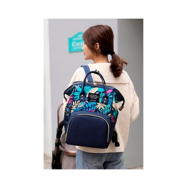 MOCHILA PAÑALERA BABYLOOM PASEO NEGRO - 3