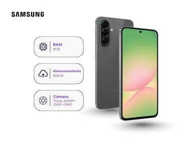 SAMSUNG GALAXY A56 5G 256GB 8GB RAM COLOR NEGRO - 1