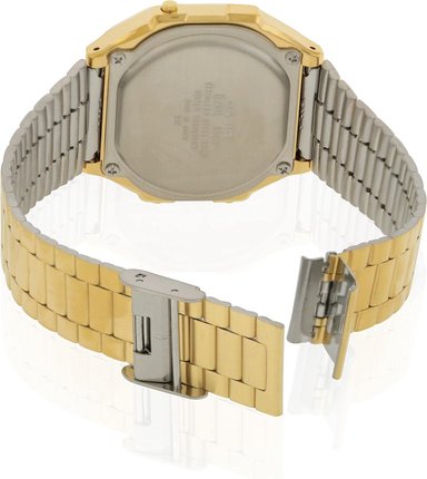 RELOJ CASIO UNISEX DIGITAL CLASSIC GOLD RETRO VINTAGE A168WG-9WF - 3