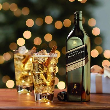 WHISKY BLEND SCOTCH JOHNNIE WALKER BOTELLA VIDRIO 750ML DOUBLE BLACK - 3