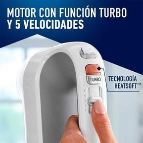 BATIDORA DE MANO OSTER FPSTHMAMR 053 TECNOLOGIA HEATSOFT - 3