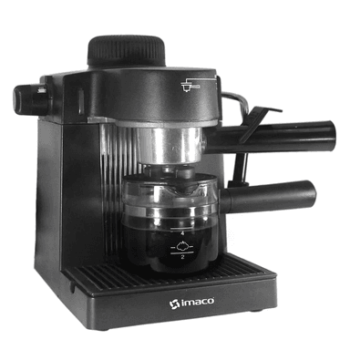 CAFETERA IMACO IECM5B GOTA A GOTA PARA ESPRESSO Y CAPUCCINO 5 BARES NEGRO - 2