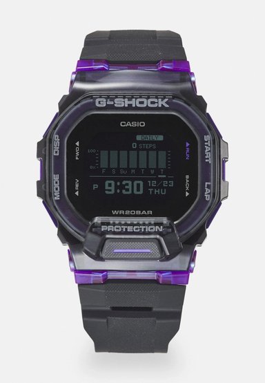 RELOJ CASIO G-SHOCK UNISEX DIGITAL GBD 200SM-1A6 G-SQUAD VITAL BRIGHT SERIES BLUETOOTH - 1