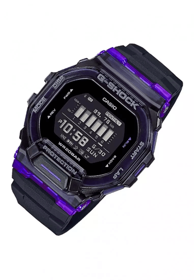 RELOJ CASIO G-SHOCK UNISEX DIGITAL GBD 200SM-1A6 G-SQUAD VITAL BRIGHT SERIES BLUETOOTH - 2