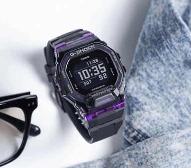RELOJ CASIO G-SHOCK UNISEX DIGITAL GBD 200SM-1A6 G-SQUAD VITAL BRIGHT SERIES BLUETOOTH - 4