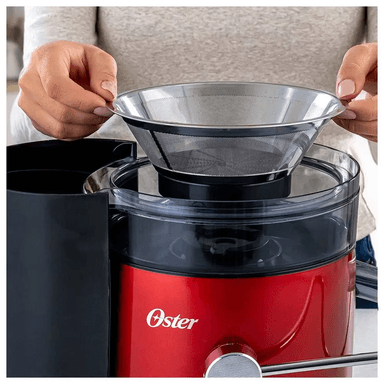 EXTRACTOR OSTER FPSTJE320R 600W JUGOS BOCA ANCHA ROJO - 3