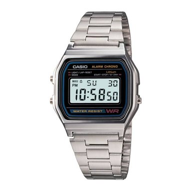COMBO RELOJ CASIO UNISEX DIGITAL A158WA + F-91W VINTAGE - 2