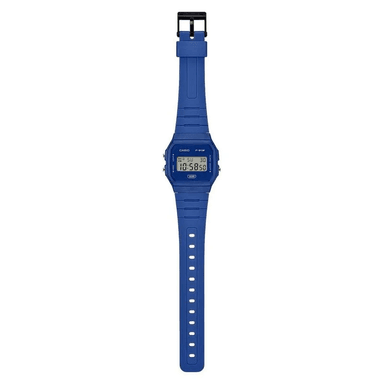 RELOJ CASIO UNISEX DIGITAL F-91WB-2A1DF AZUL - 2